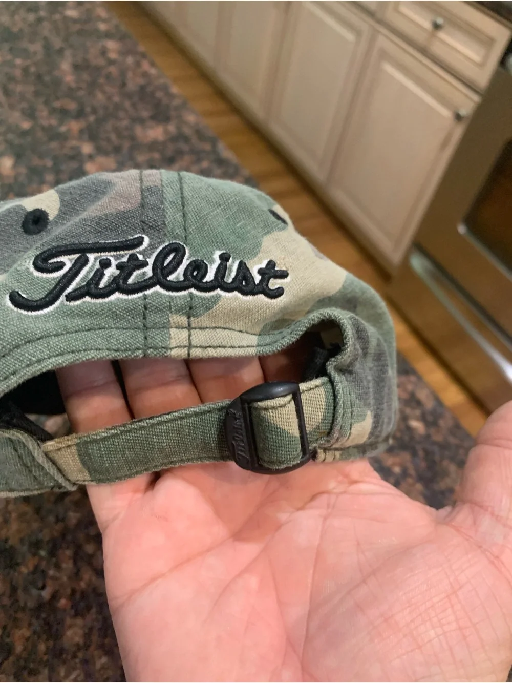 Titleist Kids Camo Baseball Hat - Green & Tan